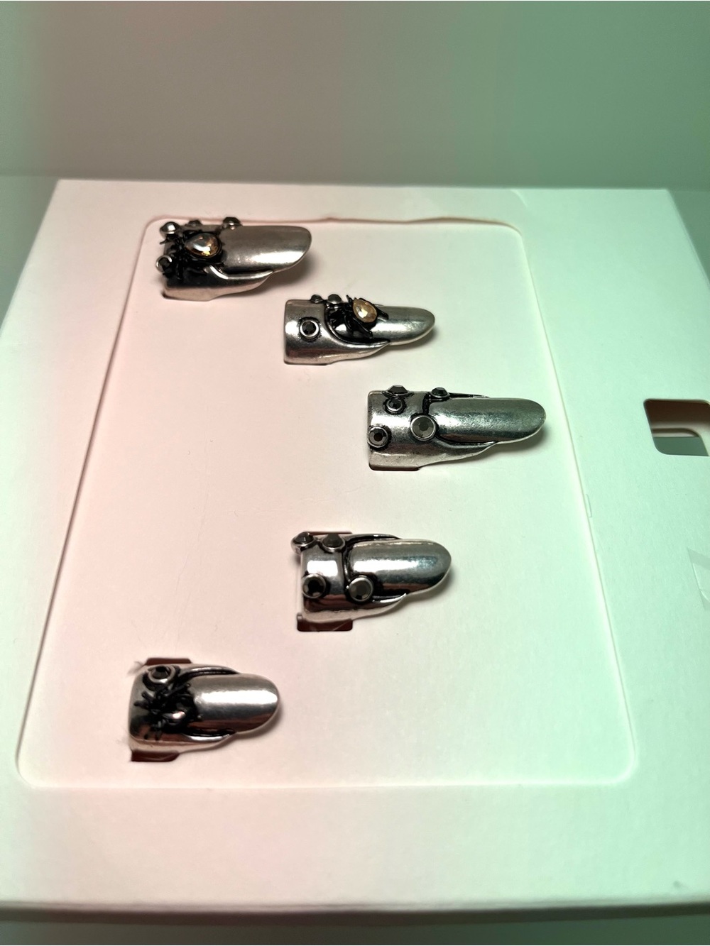 ZARA METALLIC NAILS PACK with SPIDERS NEW COLLECTION FALL WINTER 2025/2026 - Picture 6 of 9